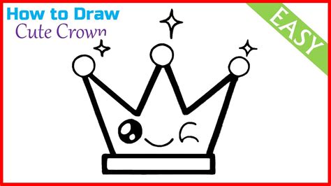 Queen Crown Drawing Easy Step By Step at Layla Helms blog