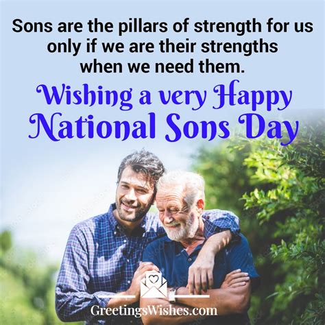 Happy National Sons Day Heartfelt Wishes and Messages ( 4 March ...