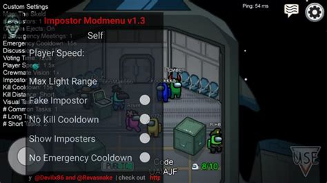 Image result for Among Us Mod Menu iOS