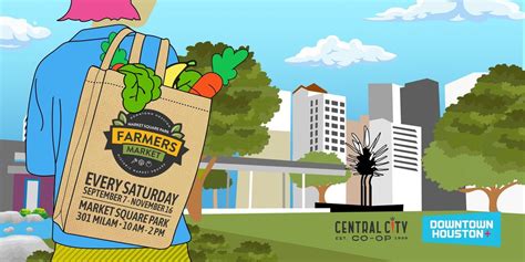 Market Square Park Farmers Market in Downtown Houston, Historic Market ...
