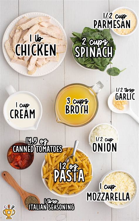 One Pot Chicken Pasta | Dinner | The Best Blog Recipes