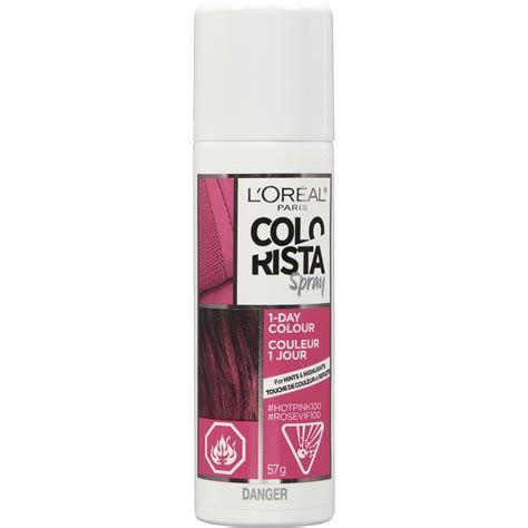 L’Oréal Paris Colorista Purple Hair Makeup Spray - Ammonia & Peroxide ...