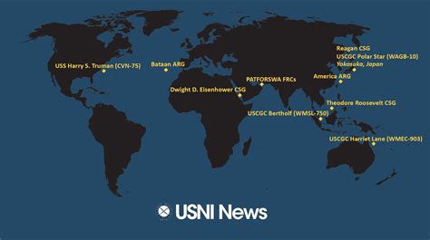 USNI News Fleet and Marine Tracker: March 11, 2024
