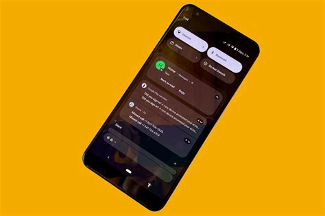 Image result for Android 12 Notification Panel
