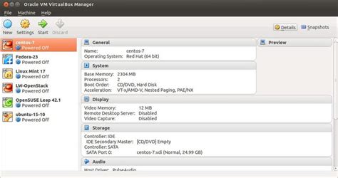 Image result for Oracle VM VirtualBox Manager