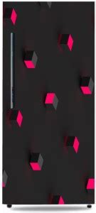 ColorsGraphics 60 cm 3D Design Square Shape Box Self Adhesive Sticker ...