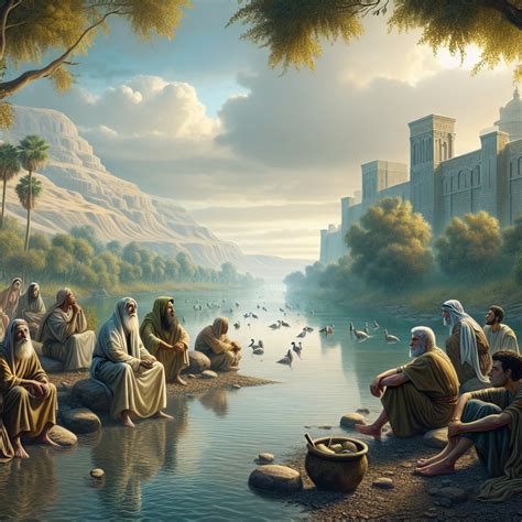 Psalms 137:1 Artwork | Bible Art