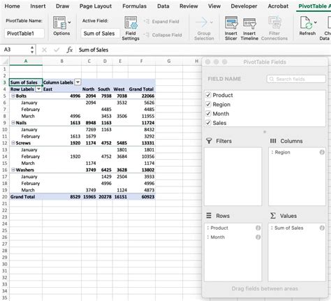 Image result for PivotTable Basics