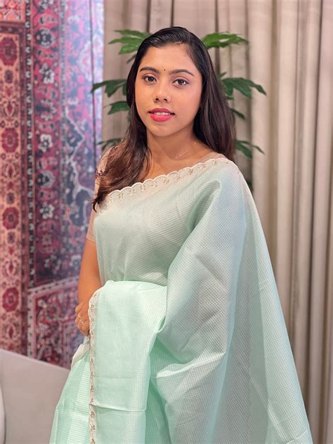 Pita Work Detailed Silky Kota Saree | BLD1818 – Aham Designer Boutique