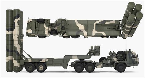 Russian S 400 Triumf Air Defense System Vehicle 3D | 3D Molier ...