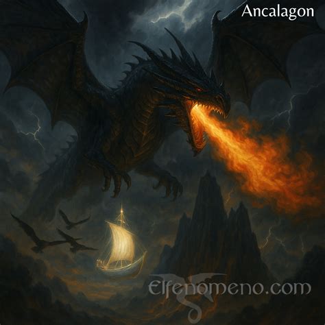Ancalagon - Characters - Fenopaedia: The Tolkien Encyclopedia of ...
