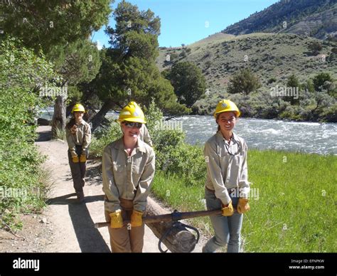 The Young Conservation Corps (YCC) of 2012 participated in various conservation efforts ...