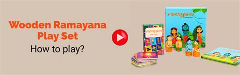 Ramayana Play Set - Rayamana Picture Book, Peg Doll, Memory Card – Shumee