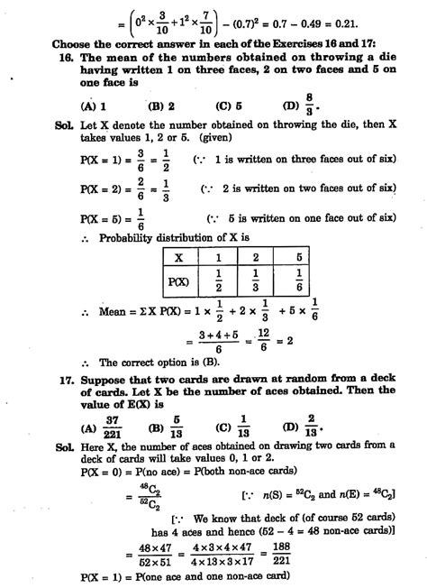 Image result for Probability Class 12 Explanation