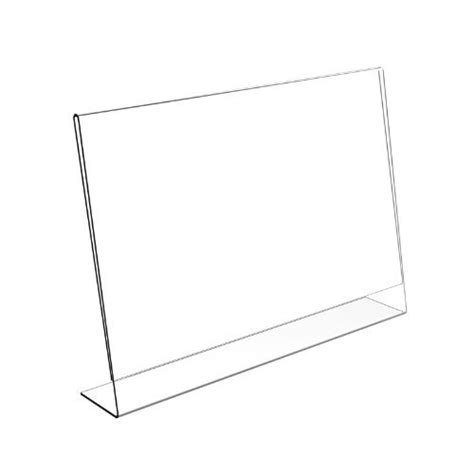 Buy Displaypro 5X A6 Landscape Acrylic Menu Holder Lean to Perspex ...