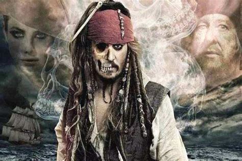 《加勒比海盗6》杰克船长回来了？粉丝设计，德普主演的电影海报_迪士尼_系列_玛格特罗比