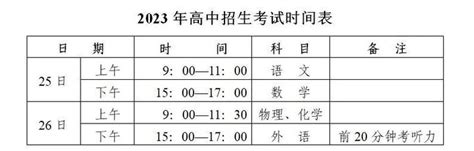 2023年黑龙江大庆中考考试时间及科目安排（已公布）_中招考试时间_中考网