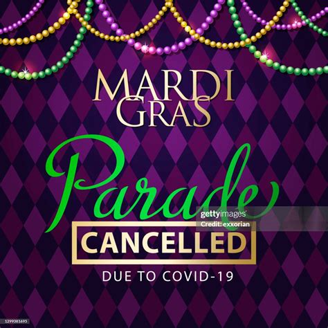 Mardi Gras Parade Cancelled High-Res Vector Graphic - Getty Images