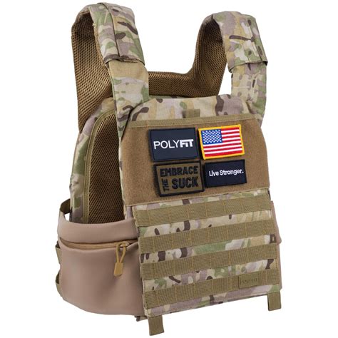 Polyfit (Fortify) Weighted Vest for Strength and Endurance Training ...