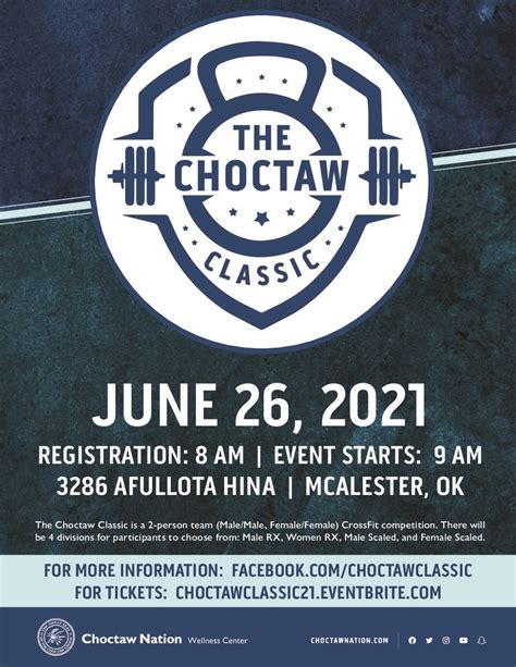 Choctaw Classic - Choctaw Wellness Center