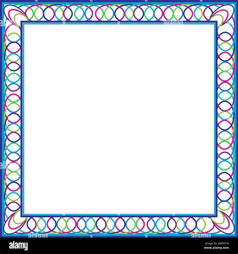 Pretty Colourful Borders And Frames