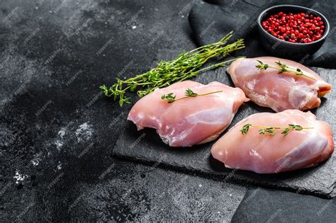Raw Chicken Thighs