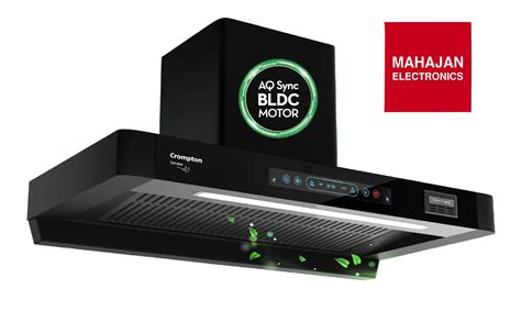 Crompton 75 cm Auto-Clean Chimney 2100 m³/hr | CHD-SYB75FLE-IND | Buy ...