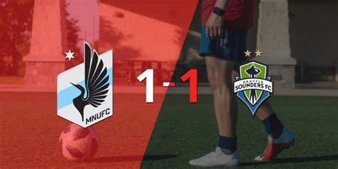 Seattle Sounders empató 1-1 en su visita a Minnesota United | Otras ...