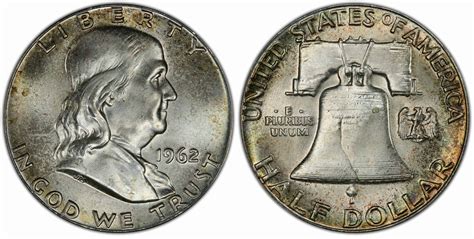 1962 Franklin Half Dollar Value (Price Chart, Error List, History ...