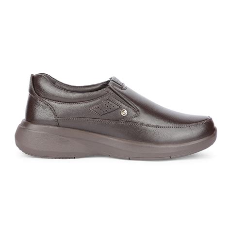 Buy Healers Brown Slip-On Moccasin Shoes For Men E823-04