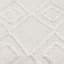(D560) Brantley Grey Diamond Design Area Rug, 5x7