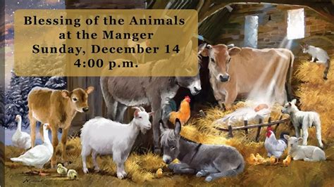 Blessing of the Animals at the Manger, 401 6th St., North Wilkesboro ...