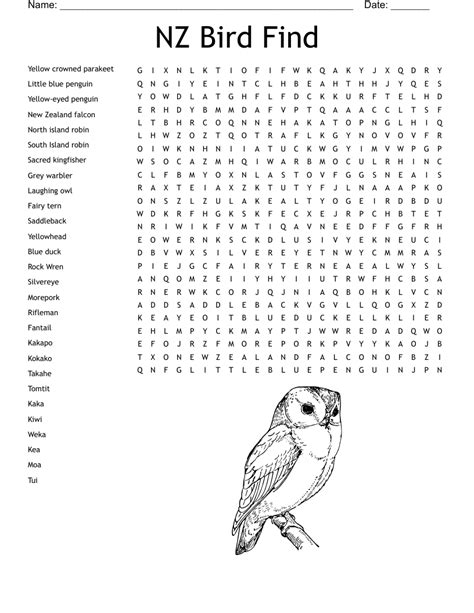 Extinct Bird Of New Zealand Crossword - prntbl.concejomunicipaldechinu ...