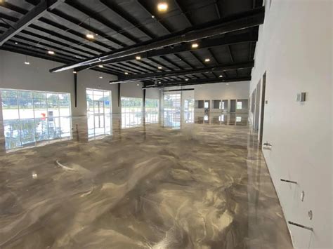 Showroom Epoxy Flooring Columbus, OH | Flooring Contractors