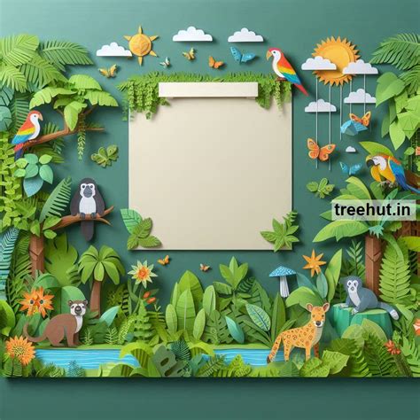 Rainforest Bulletin Board Ideas, Door Posters and Classroom Activities