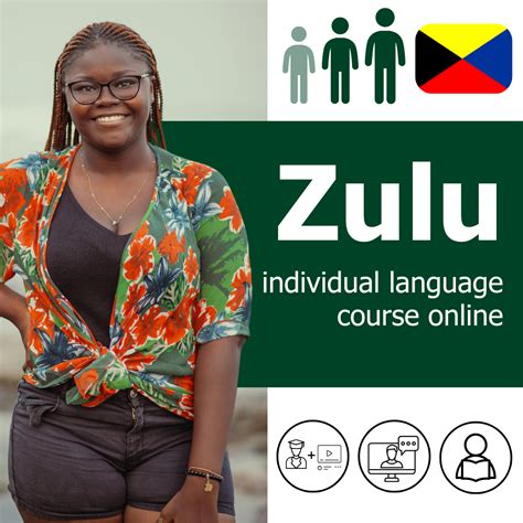 Individual Zulu language course online with a non-native teacher or native speaker