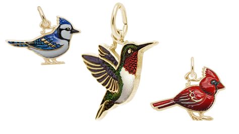 Rembrandt Charms Debuts New Website, Bird Charms | National Jeweler