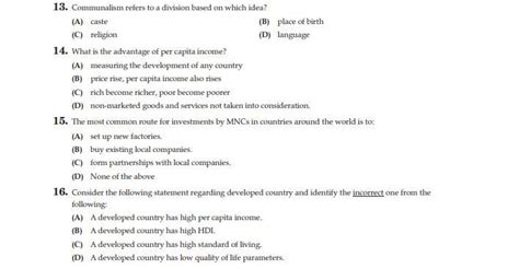 Practice this Class 10 SST sample paper to score high marks in CBSE ...