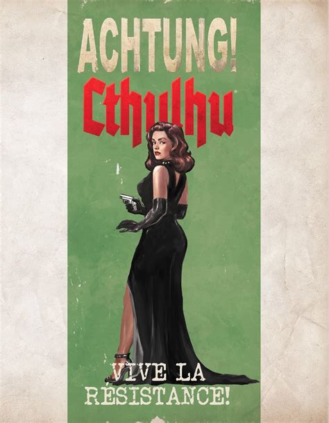 Kniha Achtung! Cthulhu 2d20: Vive La Resistance | imago.cz