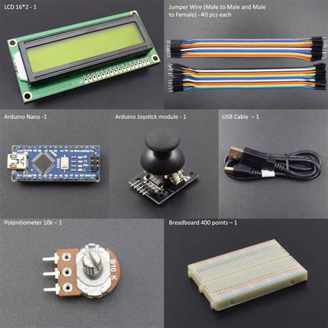 Make a Snake Maze Game Using 16*2 LCD, Joystick Module & Arduino Nano ...