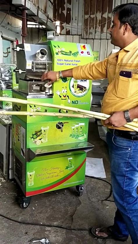 Sugarcane Juice Machine - 4 Roller Sugarcane Machine With Inbuilt Dust ...