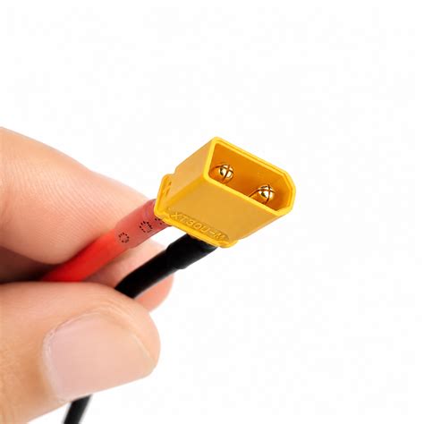 SafeConnect XT-30 Male 16AWG [7cm cable] – Hi Tech xyz