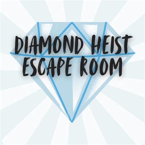 Diamond Heist Escape Room Game, Kids Party Activity (printable Download ...