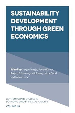 Buy Sustainability Development Through Green Economics Book Online at ...
