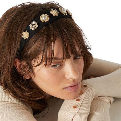 Buy Accessorize London Pearl And Crystal Alice Band Online