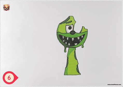 How to Draw Gummy Bear Phase 3 Step by Step | Sprunki OC