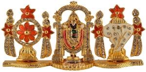 Caristo Tirupati Balaji Idol | Lord Venkateswara Idol (ID-123) Color ...
