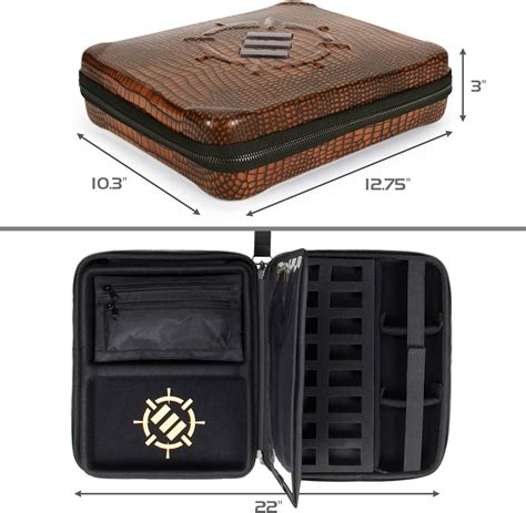 Buy ENHANCE Collector's Edition RPG Organizer Case - DND Binder with ...