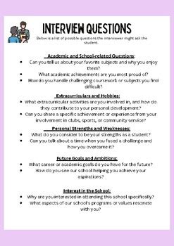 Image result for Student Interview Course