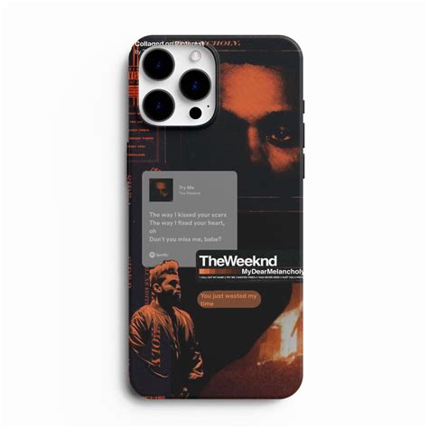 The Weeknd |Try Me| Glossy Phone Case – ELVO